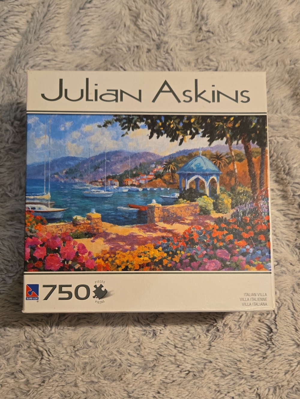 NEW Sure-Lox Julian Askins - Italian Villa 750 Piece Puzzle